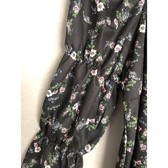 ASOS Women's Size 18 Floral Square Neckline Mini Dress - Picture 7 of 9